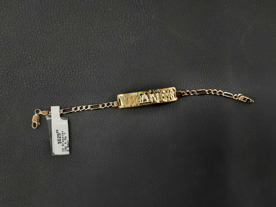 ID Bracelet - Yellow Gold 10k (.417) 6 grams 8 inch