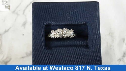 Women's Ring - White Gold 14k (.585) 3.5 grams Size 6.5