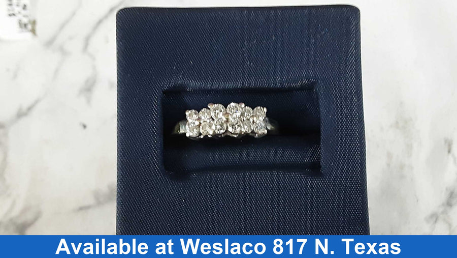 Women's Ring - White Gold 14k (.585) 3.5 grams Size 6.5