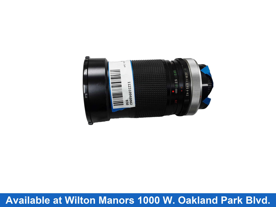 Canon Vivitar Black Photographic Lens