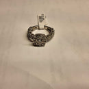 Women's Ring - Solitaire - Silver 5.6 grams Size 9.5