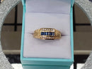 Men's Ring - Yellow Gold 14k (.585) 7.8 grams Size 11