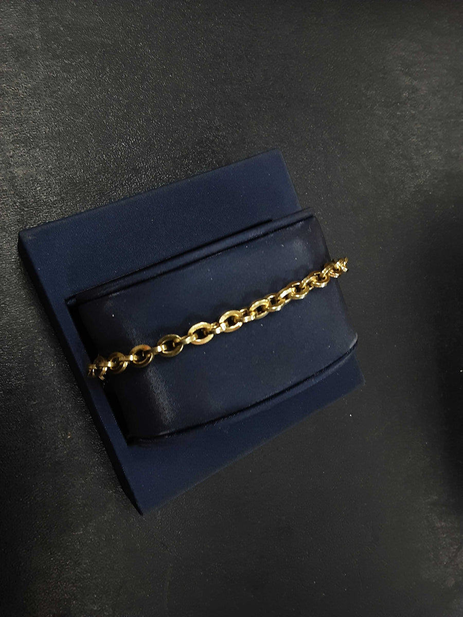 Cable Bracelet - Yellow Gold 14k (.585) 5.8 grams 6 inch