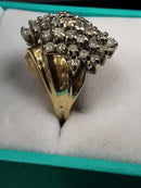 Women's Ring - Yellow Gold 14k (.585) 7.1 grams Size 9.5