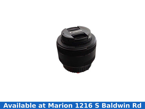 Canon 50mm Black Photographic Lens