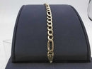 Figaro Bracelet - Yellow Gold 14k (.585) 5.9 grams 9 inch