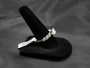 Ring - Wedding Set - White Gold 14k (.585) 2.9 grams Size 6.5