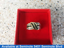 Women's Ring - Yellow Gold 18k (.750) 7.6 grams Size 8