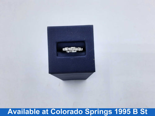 Women's Ring - Anniversary - White Gold 14k (.585) 2.2 grams Size 6.5