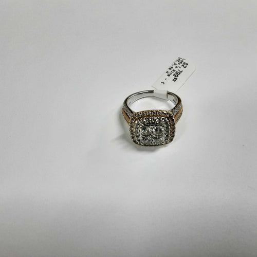 Women's Ring - White Gold 14k (.585) 6.4 grams Size 7