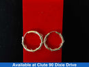 Hoop Earrings - Yellow Gold 14k (.585) 3 grams