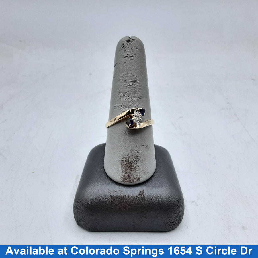 Women's Ring - Yellow Gold 14k (.585) 3 grams Size 9