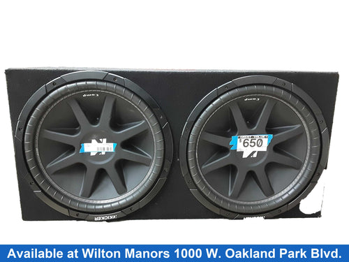 Kicker 43c154 Black Car Sub-Woofer