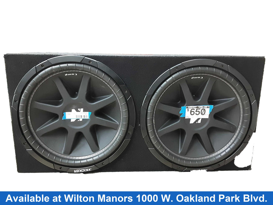 Kicker 43c154 Black Car Sub-Woofer