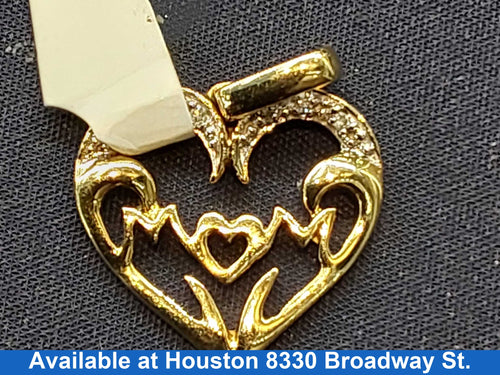 Pendant - Yellow Gold 10k (.417) 1.3 grams