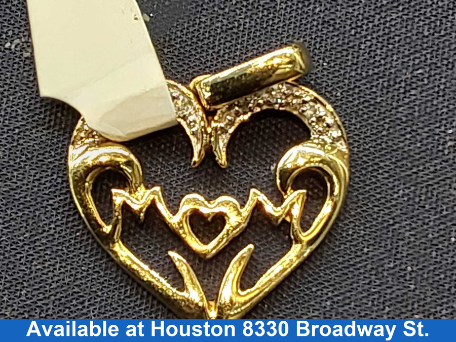 Pendant - Yellow Gold 10k (.417) 1.3 grams