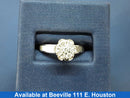 Ring - Wedding Set - White Gold 14k (.585) 3.7 grams Size 9
