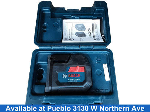 Bosch Gpl100-30g Blue Transit Laser