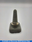 Men's Ring - White Gold 10k (.417) 8.6 grams Size 20