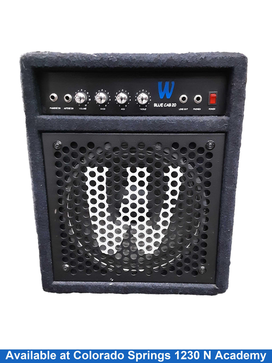 Warwick Blue Cab 20 Black Bass Amplifier