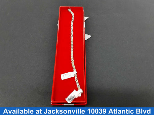Tennis Bracelet - Yellow Gold 10k (.417) 8.3 grams 8 inch