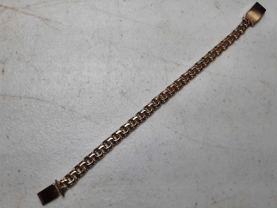 Bracelet - Yellow Gold 10k (.417) 24.5 grams 9 inch