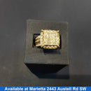 Women's Ring - Yellow Gold 14k (.585) 13.2 grams Size 10