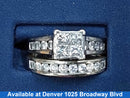 Ring - Wedding Set - Yellow Gold 14k (.585) 8.5 grams Size 10
