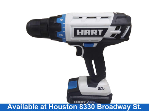 Hart Hpdd50 White Cordless Impact Drill