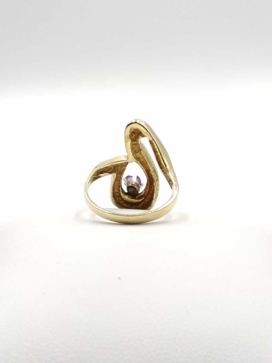 Women's Ring - Yellow Gold 14k (.585) 6.5 grams Size 8.5