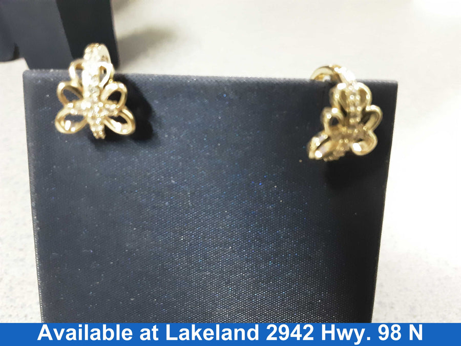Bangle Earrings - Yellow Gold 14k (.585) 2.3 grams