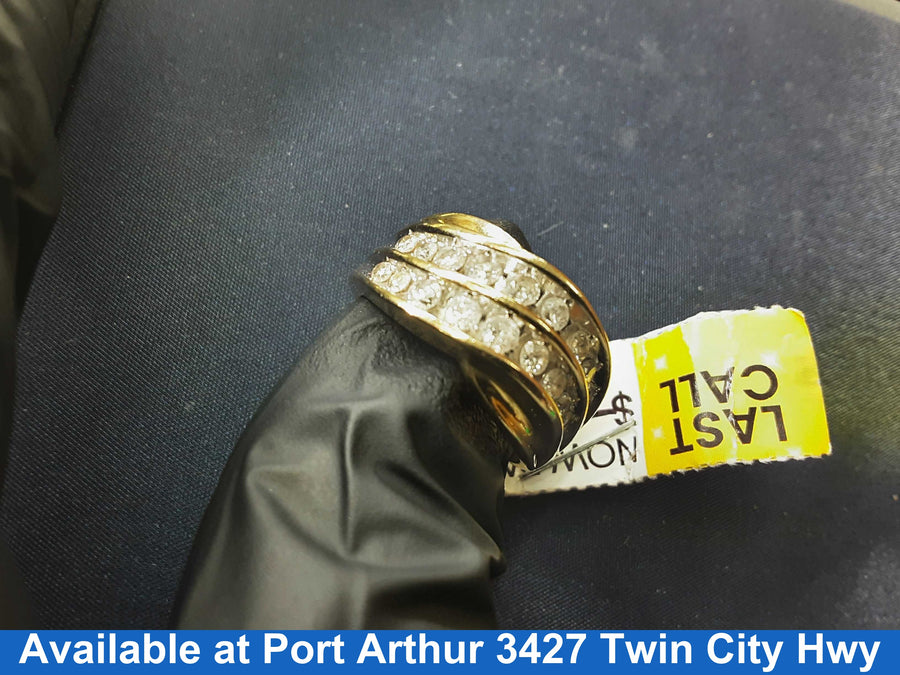 Ring - Wedding Band - Yellow Gold 10k (.417) 5.8 grams Size 11