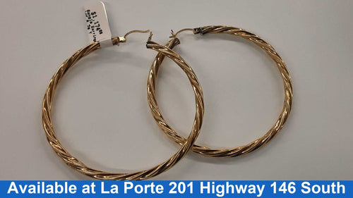 Bangle Earring - Yellow Gold 14k (.585) 6.7 grams