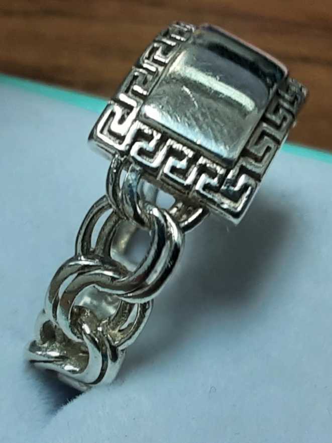 Men's Ring - Silver 5.4 grams Size 9.5