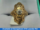 Women's Ring - Yellow Gold 14k (.585) 2.6 grams Size 4.5