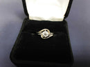 Women's Ring - Solitaire - White Gold 14k (.585) 3.3 grams Size 9