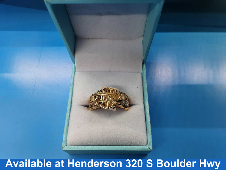 Men's Ring - Yellow Gold 10k (.417) 6.8 grams Size 20