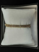 Tennis Bracelet - Yellow Gold 10k (.417) 11.9 grams 8 inch