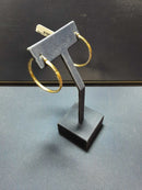 Bangle Earring Yellow Gold 10k (.417) 2.9 grams