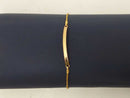 ID Bracelet - Yellow Gold 14k (.585) 2.08 grams 6 inch