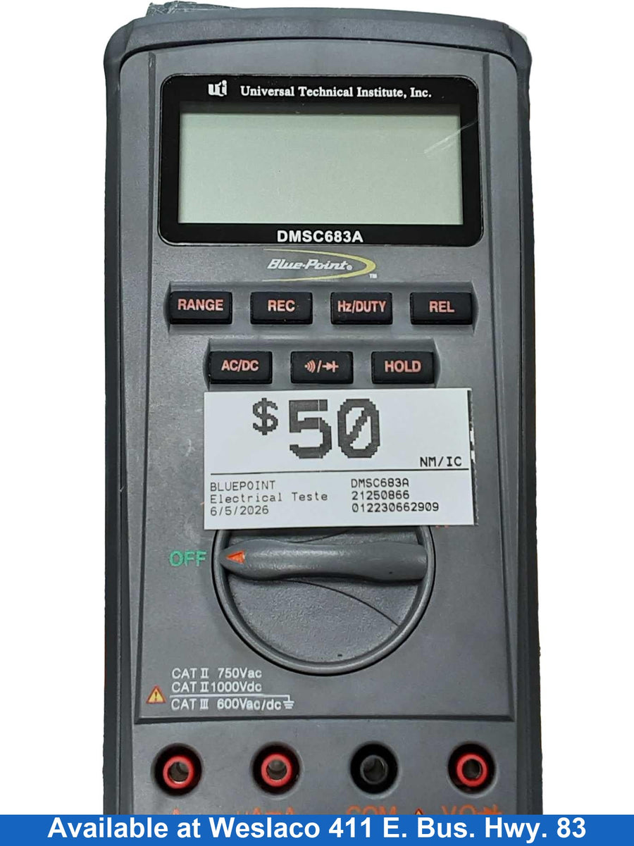 Bluepoint Dmsc683a Gray Electrical Testing Instrument