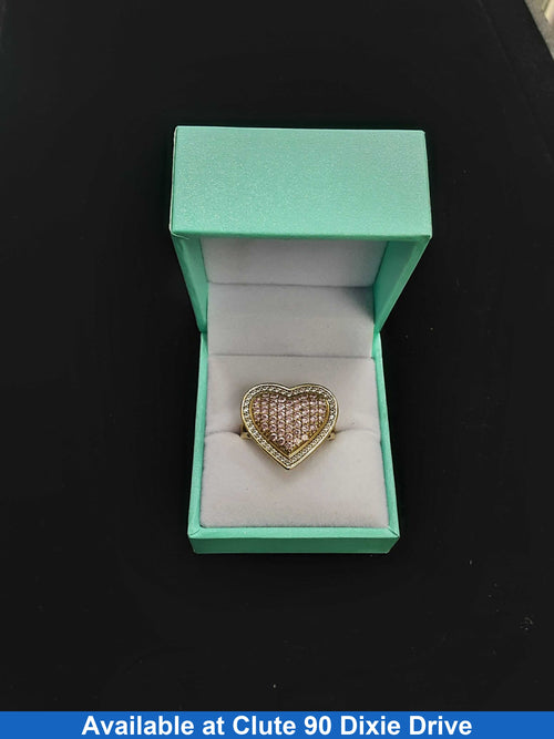 Women's Ring - Yellow Gold 10k (.417) 5 grams Size 8.5