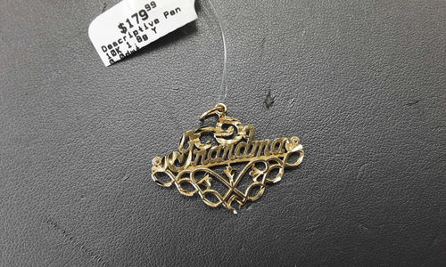 Pendant - Yellow Gold 10k (.417) 1.8 grams
