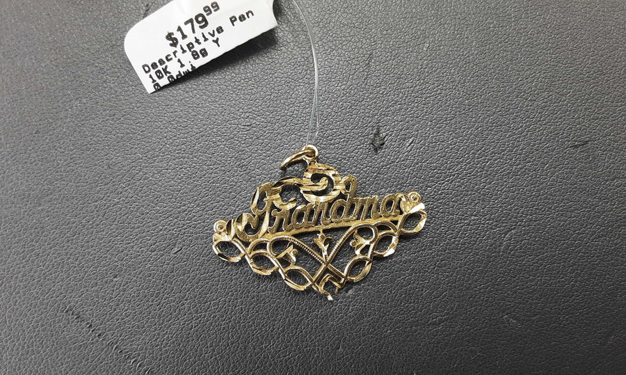 Pendant - Yellow Gold 10k (.417) 1.8 grams