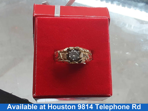 Men's Ring - Yellow Gold 14k (.585) 6.5 grams Size 10