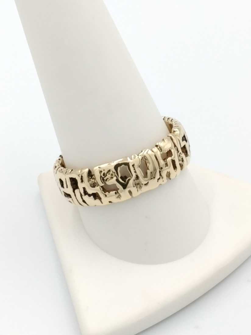 Men's Ring - Yellow Gold 14k (.585) 7.5 grams Size 11