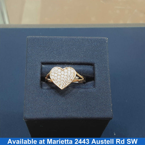 Women's Ring - Yellow Gold 14k (.585) 2.3 grams Size 20