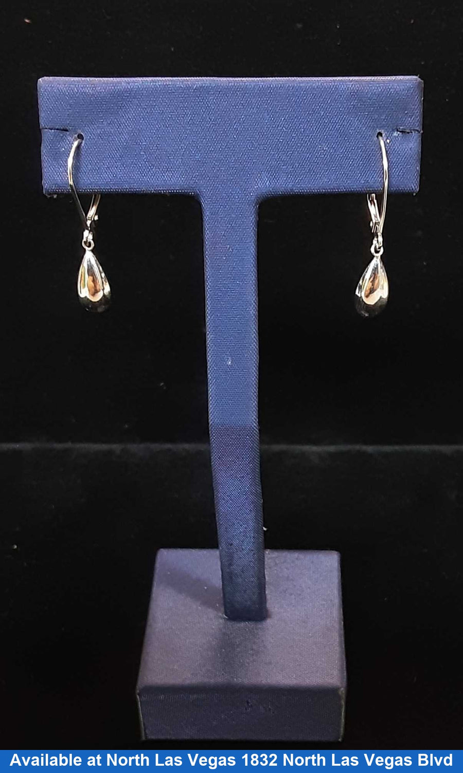 Gold Ball Earrings - White Gold 14k (.585) 1 grams