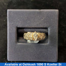 Ring - Engagement Set - Yellow Gold 14k (.585) 3.9 grams Size 6