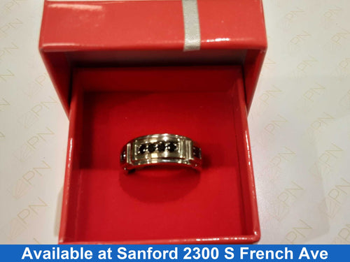 Ring - Wedding Band - White Gold 10k (.417) 5.6 grams Size 8
